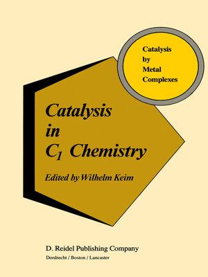cover image of Catalysis in C1 Chemistry